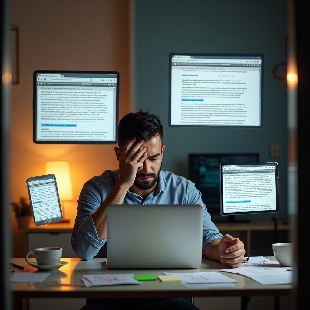 Complex government website interfaces