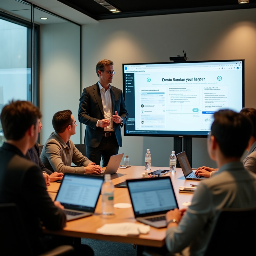 Staff training on program navigation